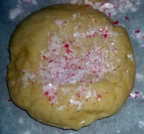 kids peppermint sugar cookies