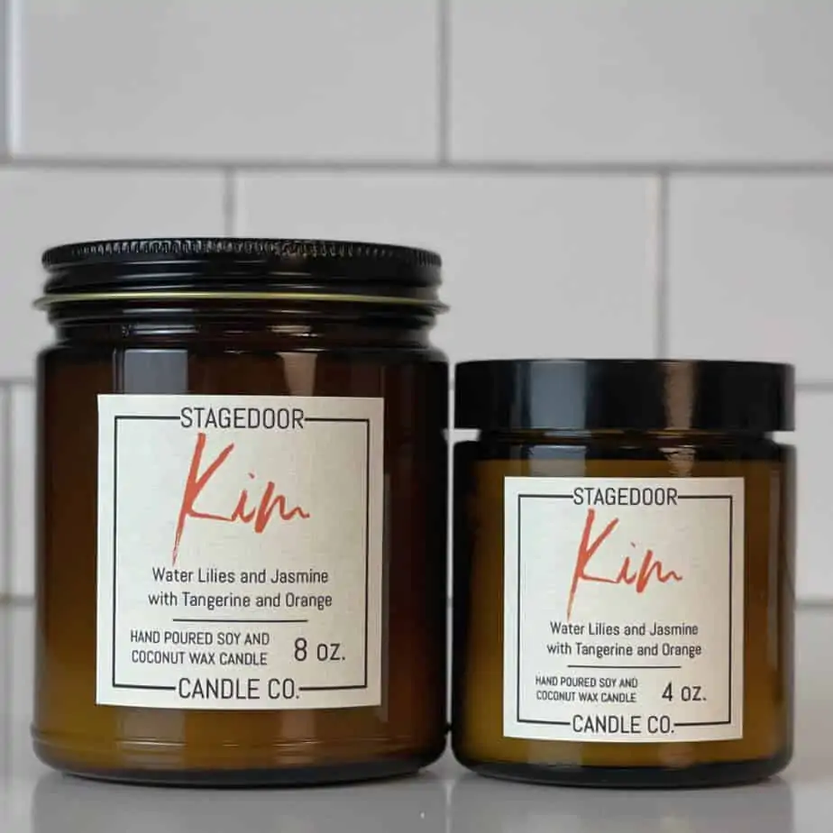 Stagedoor Candle Co. Kim candle
