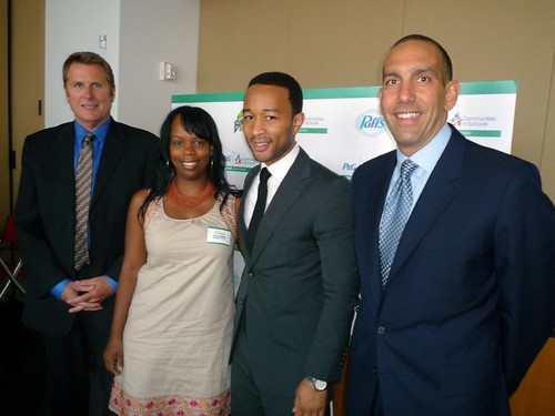 P&G GIVE Education event with John Legen