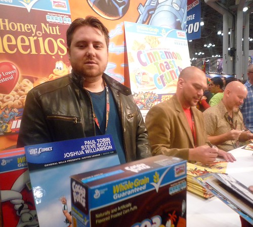 general mills and dc comics at comic con