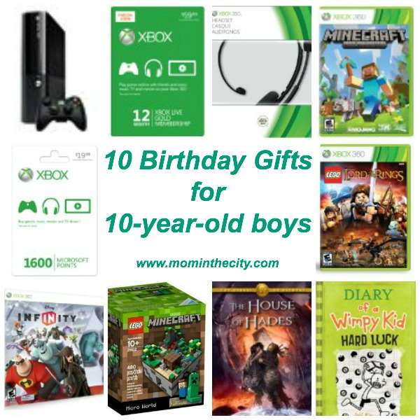 birthday gifts 10 year old boy