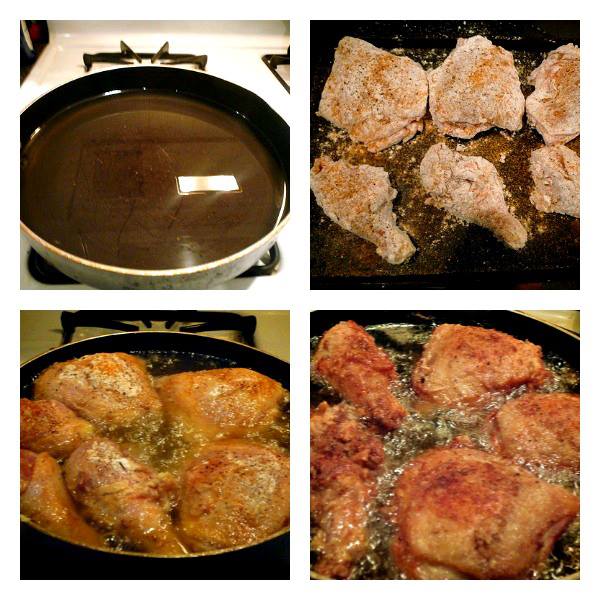 crispy fried chicken recipe without buttermilk