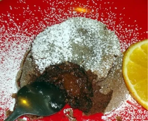 Individual Molten Chocolate Cake Recipe With Orange Zest