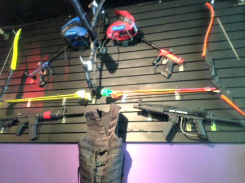 indoor extreme sports laser tag