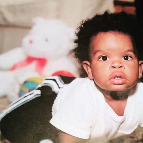 Michael as a baby - Mom in the City