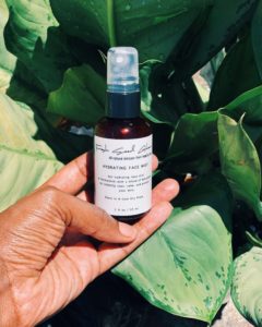 organic rose water toner by Black-owned Etsy shop