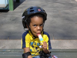 A quick popsicle break