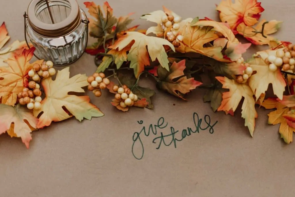 13 Thanksgiving Checklist Items