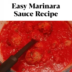 easy marinara sauce