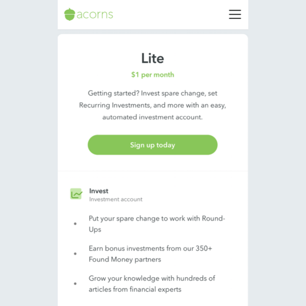 Ideas for multiple streams of income -  with Acorn