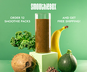 $10 Off + FREE Shipping On Your First SmoothieBox with code SAS10 at SmoothieBox.com!