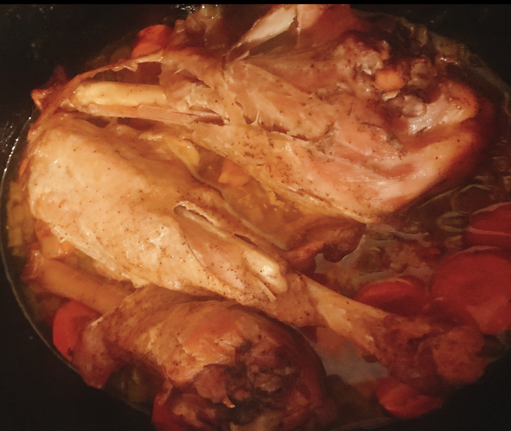 slow cooker turkey legs (perfect for Thanksgiving)